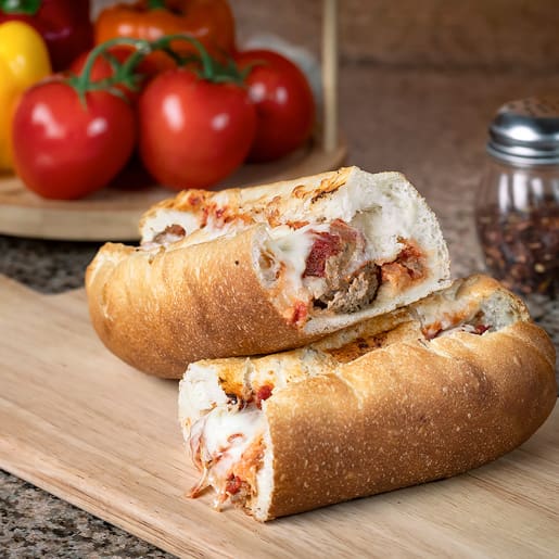 Meatball 12" hot subs at Luigi's Pizzeria in Port Orange, Italian takeout
